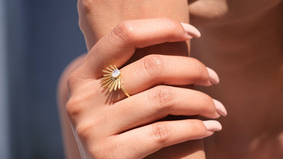 Sol handcrafted ring