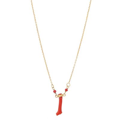 Corali necklace with coral