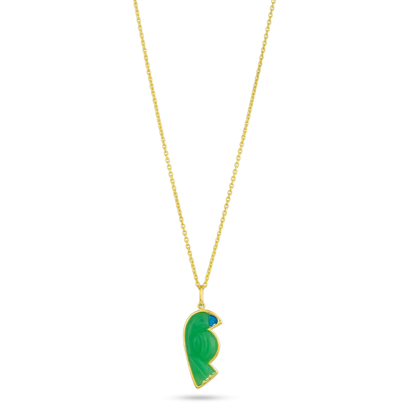 Parrot Gold Necklace