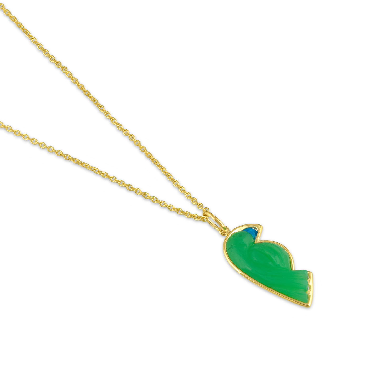 Parrot Gold Necklace