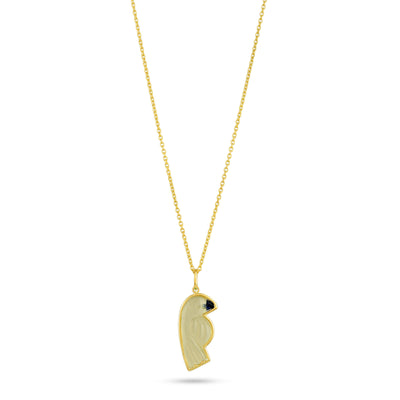 Parrot Gold Necklace