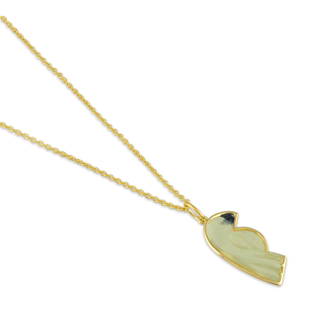 Parrot Gold Necklace