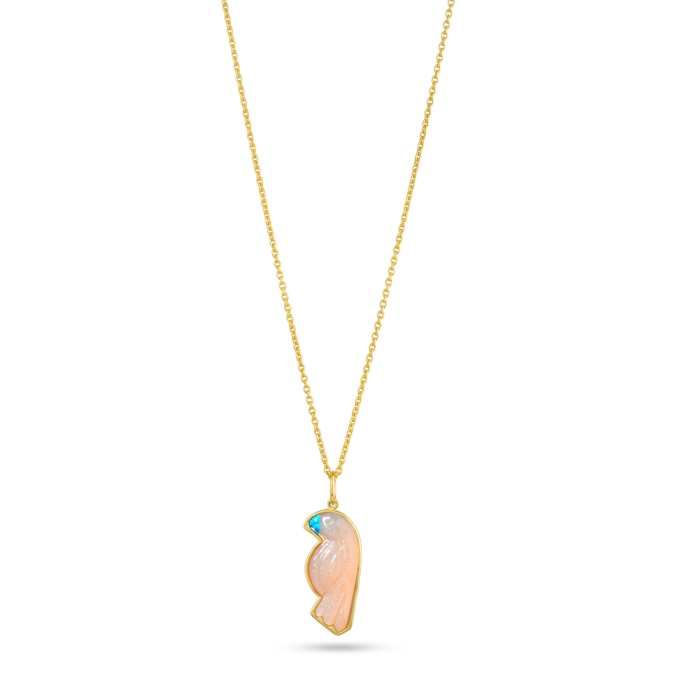 Parrot Gold Necklace