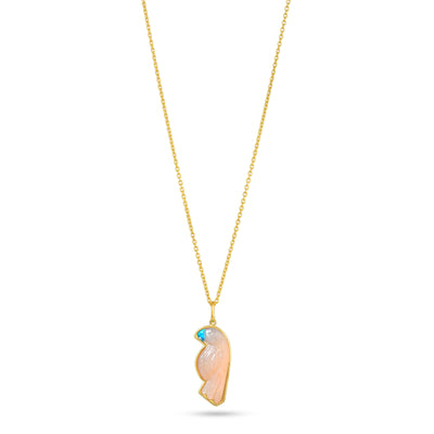 Parrot Gold Necklace