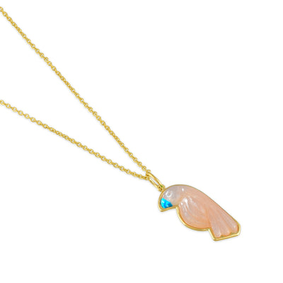 Parrot Gold Necklace