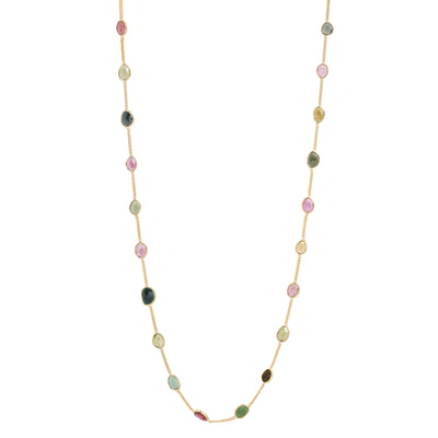mini sun, tourmaline stone, necklace, minimal jewellery