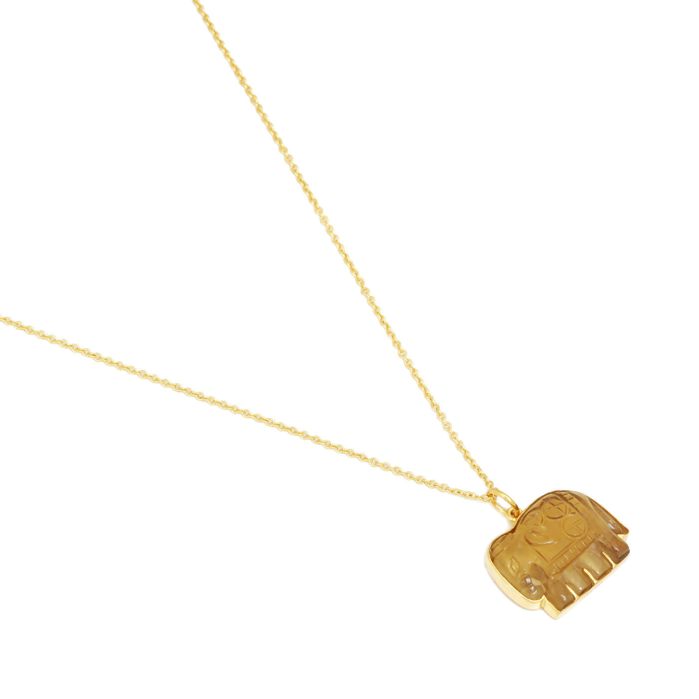 Elephant Gold Necklace