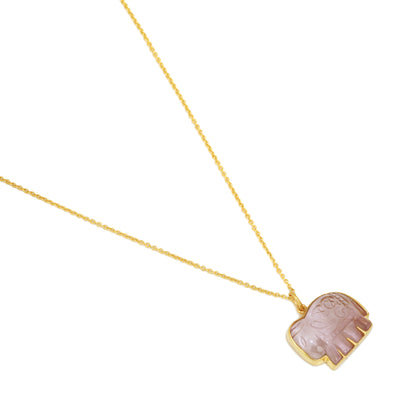 Elephant Gold Necklace