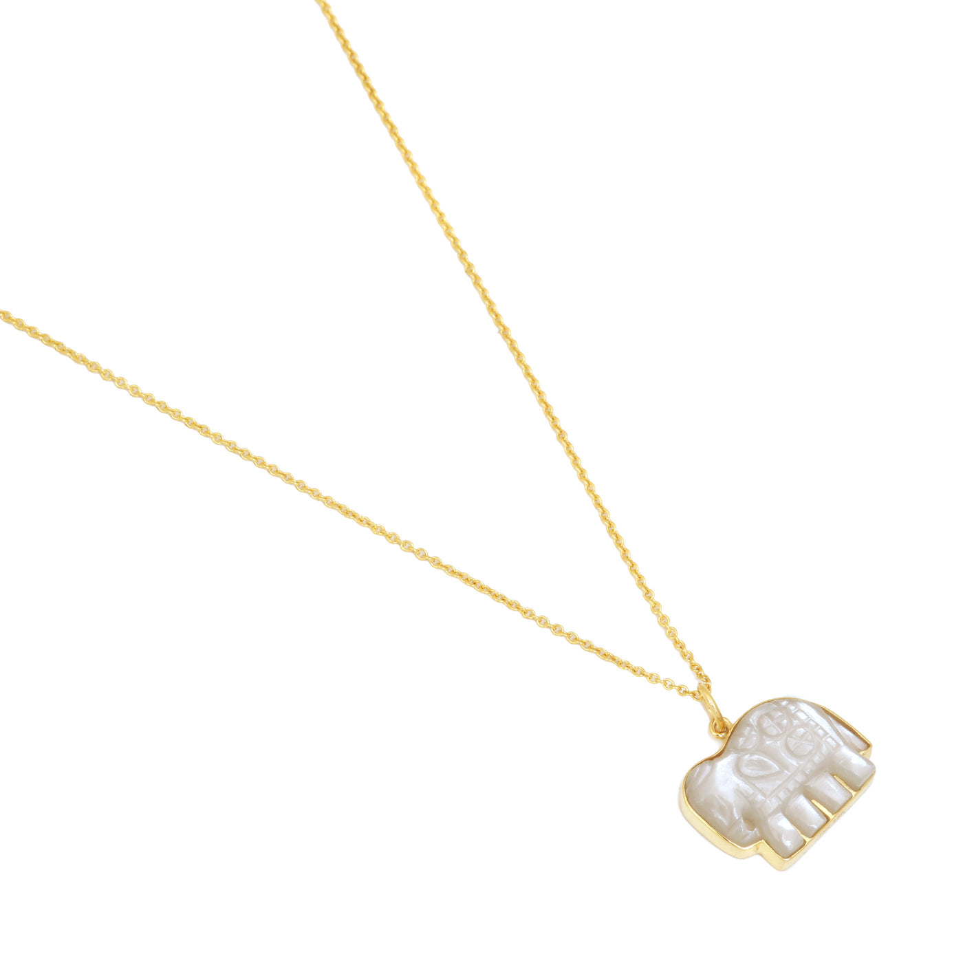 Elephant Gold Necklace