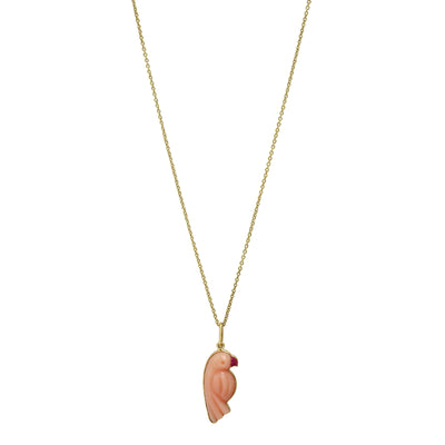 Parrot Gold Necklace