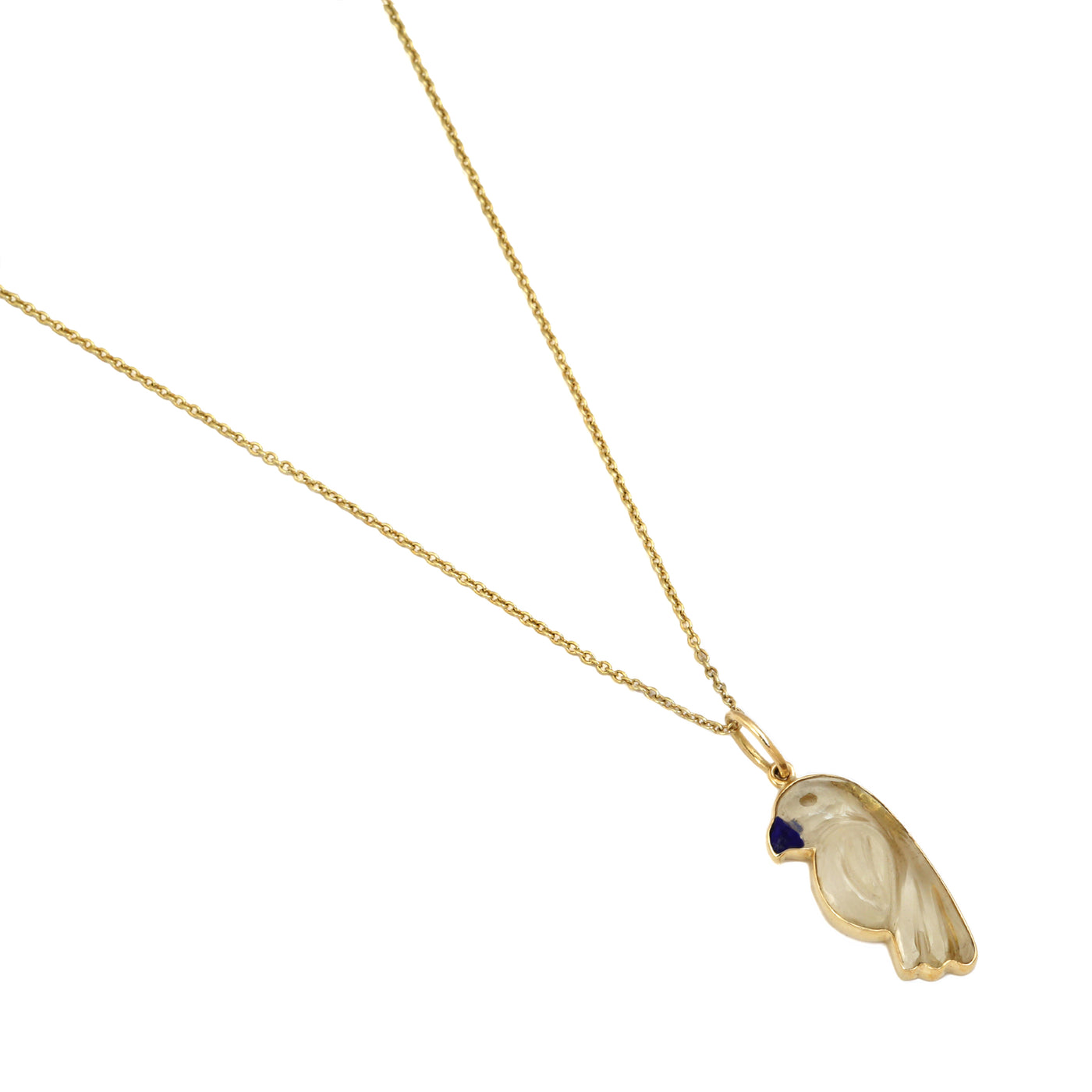 Parrot Gold Necklace