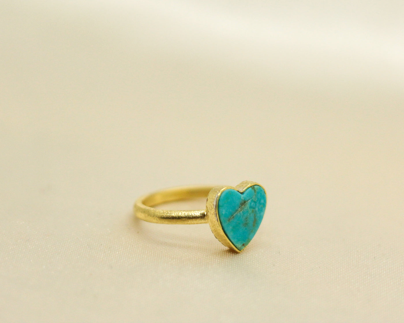 Liam handcarved heart ring