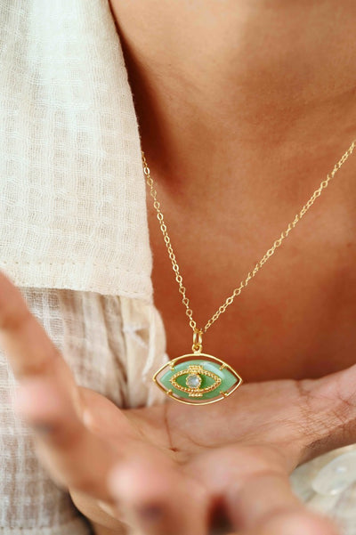 MARQUISE EYE NECKLACE