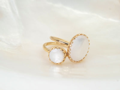 Mother of pearl thelma Ring