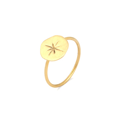 Asteria handcrafted ring