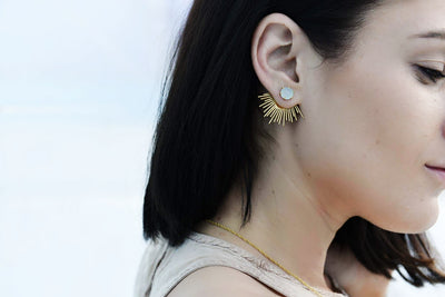 Grace jacket earrings