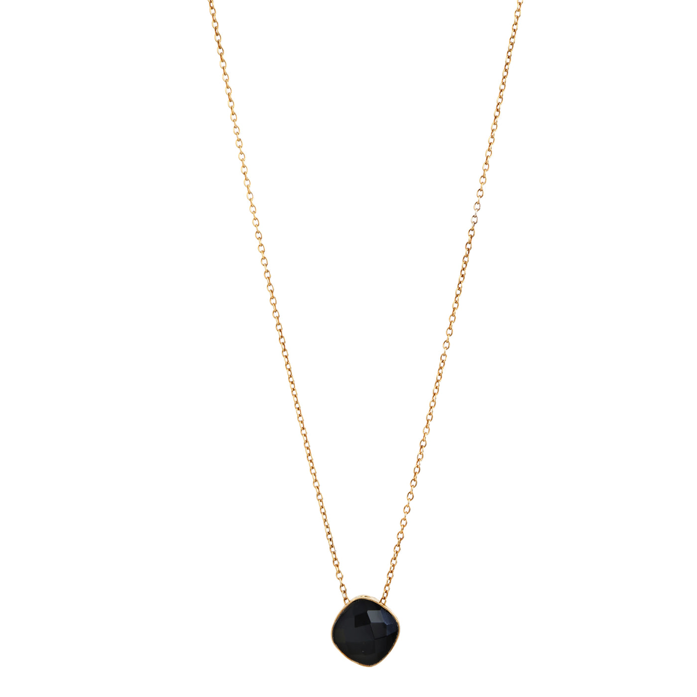 Ishore necklace handcrafted with black onyx